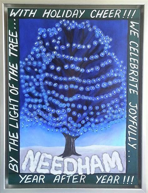 The Blue Tree Painting By Liz Boston Fine Art America