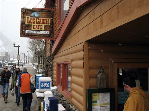 Log cabin cafe is located in frisco, colorado. 2008 Breckenridge, Vail, Copper Ski Trip