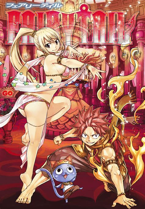 Lucy Heartfilia Natsu Dragneel And Happy Fairy Tail Drawn By