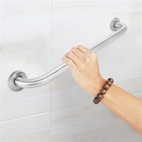 Fdit Stainless Steel Bathroom Wall Handrail Safety Grab Rail Shower