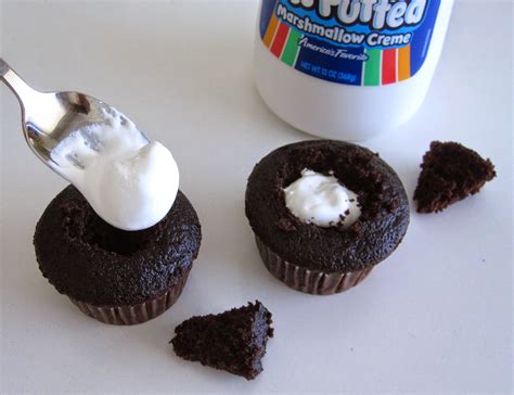Homemade Hostess Cream Filled Cupcakes For Two The Lindsay Ann