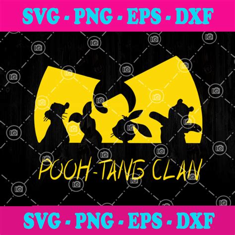 Pooh Tang Clan Svg Winnie Cosysvg