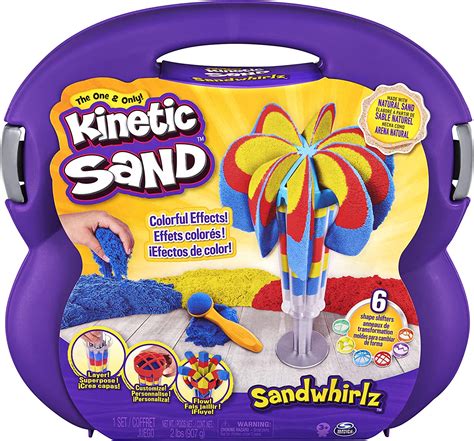 Buy Kinetic Sand Sandwhirlz Playset With 3 Colors Of Kinetic Sand