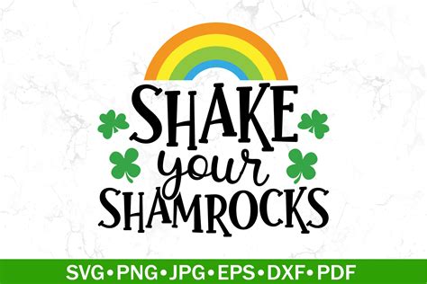 Shake Your Shamrocks Svg St Patrick Graphic By Southerndaisydesign