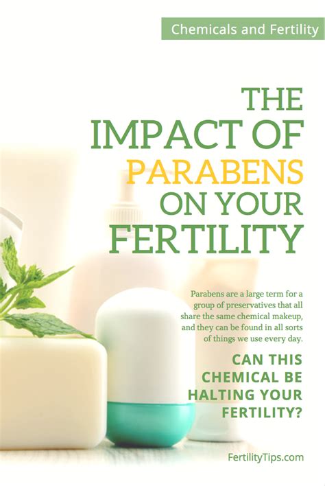 The Impact Of Parabens On Fertility Can A Chemical Be Halting Your