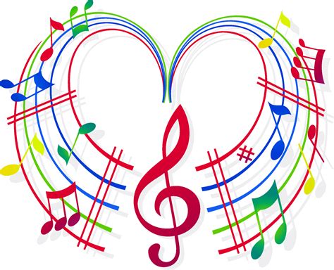 Musical Notes Clipart Choir Love Music Note Png Transparent Png