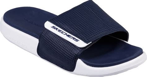 Skechers Gambix 20 Slippers Heren Navy White Maat 42