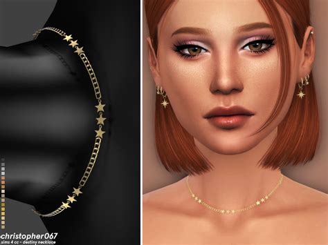 The Sims Resource Destiny Necklace By Christopher067 • Sims 4 Downloads