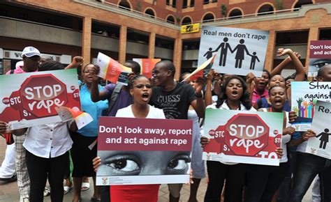 South Africa Sa Urged To Stand Up Against Rape