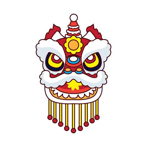 Lion Dance For Chinese New Year Festival 511396 Vector Art At Vecteezy