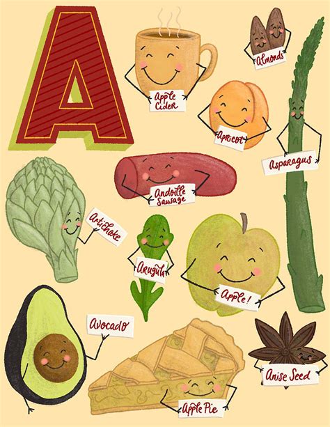 10 foods that start with each letter of the alphabet background food in the world favorite