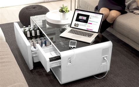 In other words, this collection of smart furniture has. Product Of The Week: A Hi-tech Coffee Table With Built In Refrigerator