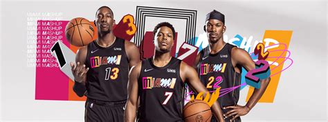 Heat Unveils Miami Mashup Uniform