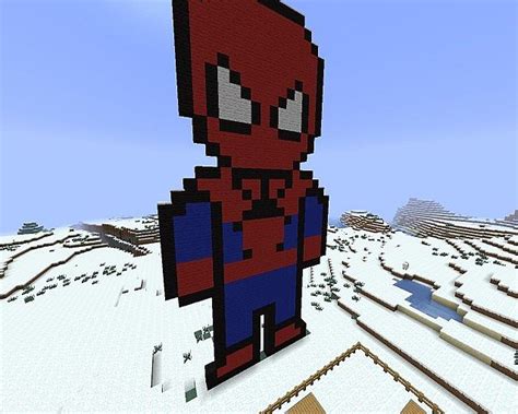 Chibi Spider Man Minecraft Project