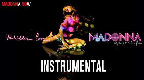 Madonna Forbidden Love Instrumental Aac Audio Youtube