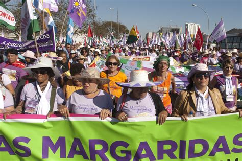Camponesas Chegam A Brasília Para A Marcha Das Margaridas Observatório Do 3° Setor
