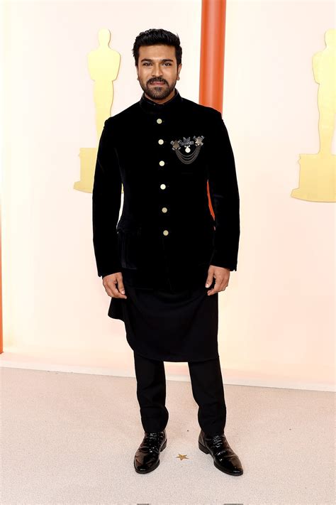 Deep Impact Crier On Twitter Ram Charan In A Knee Length Black Velvet Military Style Coat