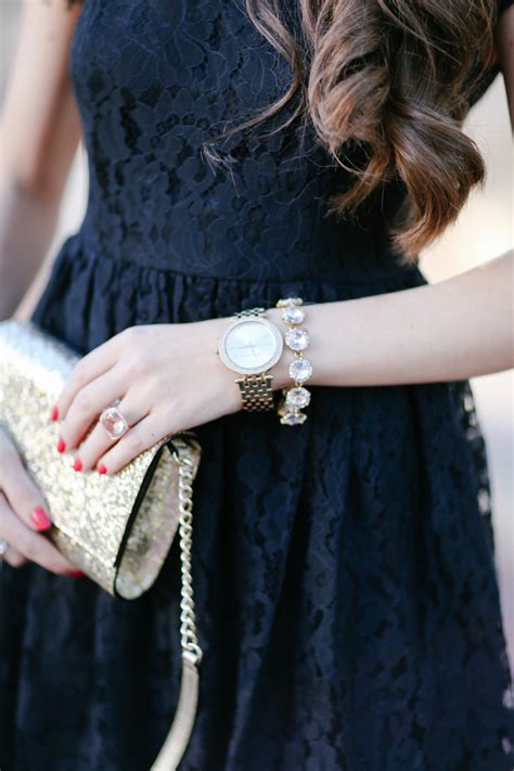 Little Black Party Dress Southern Curls And Pearls