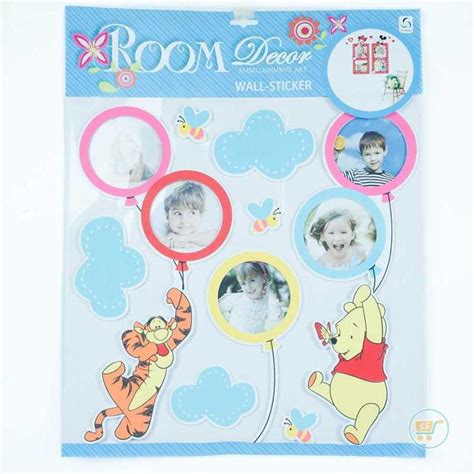 Jual Wall Sticker Frame Doraemon Pooh Foto Bingkai Pigura Hiasan Di