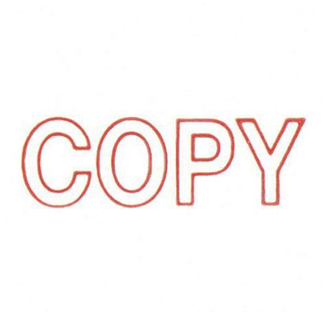 Sparco Copy Red Title Stamp Title Stamps Sparco Products