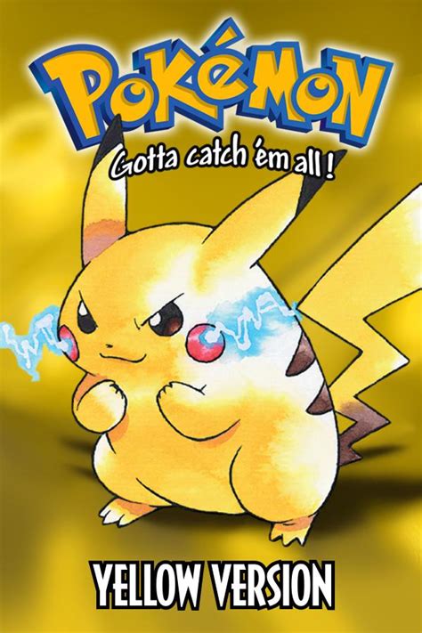 Pokémon Yellow Version Special Pikachu Edition 1998