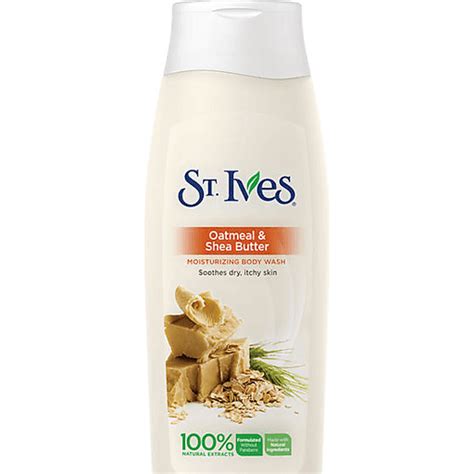 St Ives Soothing Body Wash Oatmeal And Shea Butter 16 Oz Salud Y