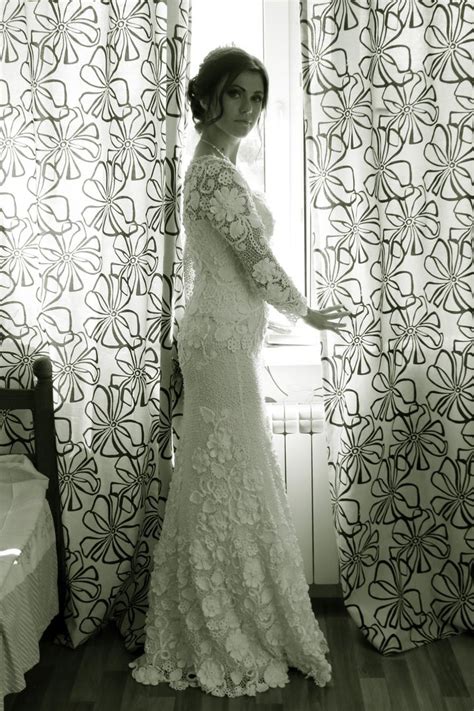 #свадебныеплатья#вязаноеплатье#ирландскоекружево#белоеплатье#кружевноеплатье#кружево#крючком# ...