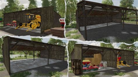 Modularer Carport Aus Holz Fs22 Mod Mod For Landwirtschafts