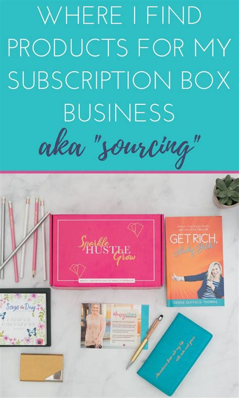 Where I Find Products For My Subscription Box Aka Sourcing