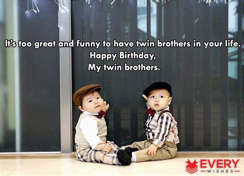Happy Birthday To My Twin Brother Quotes Happy Birthday Twins Wishes Images Quotes Greetings