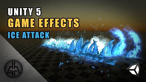 Unity 5 Game Effects Vfx Ice Attack Youtube
