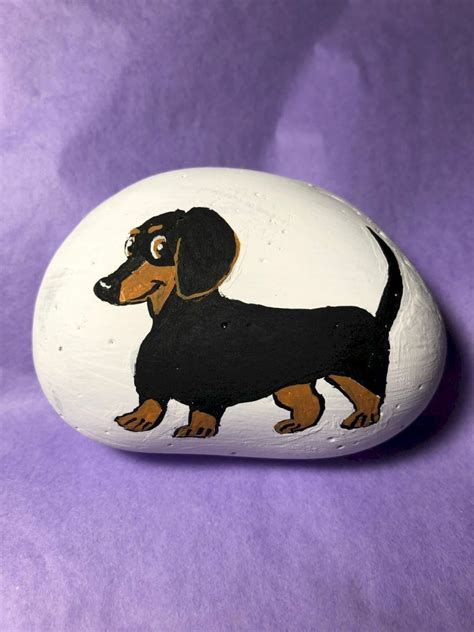 40 Favorite Diy Painted Rocks Animals Dogs For Summer Ideas 11