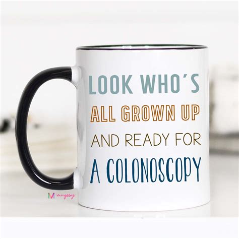 Colonoscopy Humor 50th Birthday T Ideas Mugsby