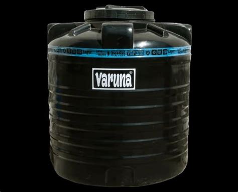 Varuna 1000l Black Triple Layer Lldpe Water Tank At Rs 58litre In