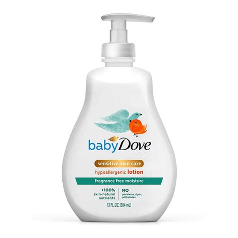 Dove Baby Sensitive Moisture Lotion Fragrance Free 13 Oz