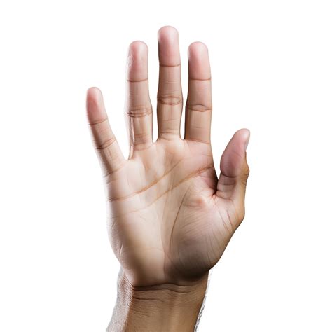 Hand Hand Png Five Fingers Png Hand With Transparent Background Ai