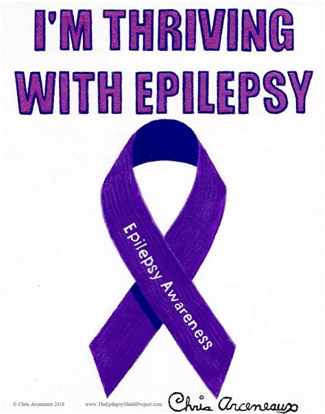 Pin On Epilepsy Awareness Paintings