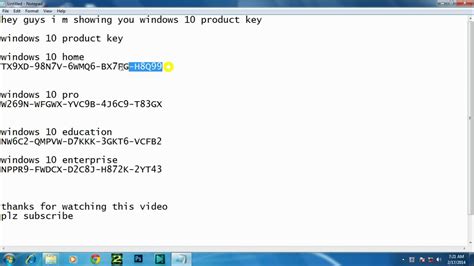 Windows 10 Pro Key Generater