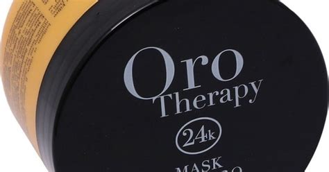 Fanola Oro Therapy K Oro Puro Illuminating Mask With Keratin Argan