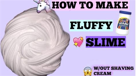 How To Make Fluffy Slime Without Shaving Cream Using Filipino