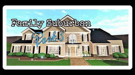 Bloxburg Speedbuild Suburban Family Home Interior Part Tour Youtube