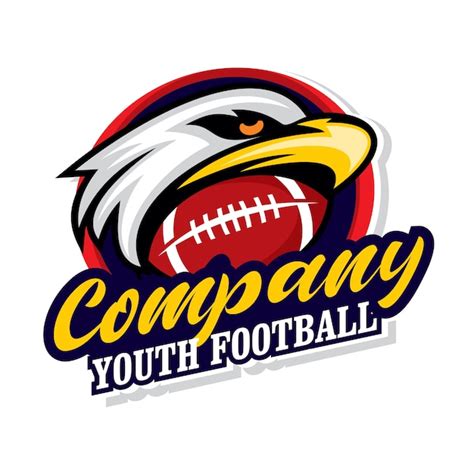 Premium Vector Youth Football Logo Sport Badge