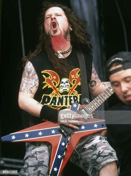 Photo Of Dimebag Darrell And Pantera Dimebag Darrell Performing Live