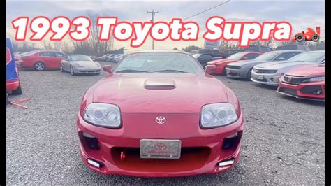 New Inventory 1993 Toyota Supra Youtube