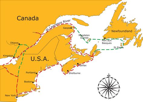 Canada Map Canadian Provinces