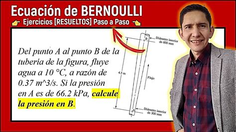 👉 Ecuación De Bernoulli Mecánica De Fluidos Explicación Fácil Youtube