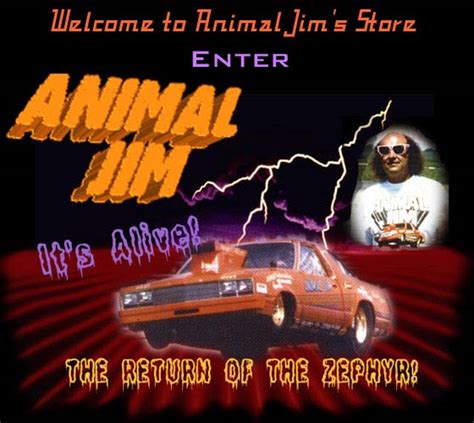 Animal Jim Racing Welcome