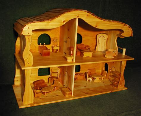 Large Dollhouse Dusterwald Woodwork And Toys
