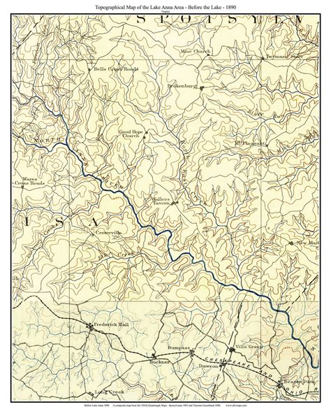 Map Of Lakes In Virginia