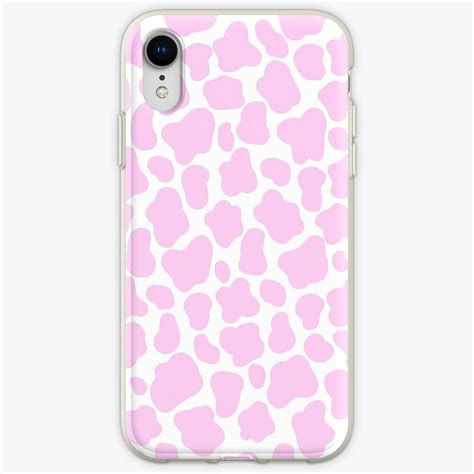 Pink Cow Print Iphone Case And Cover By Rileyygrace Redbubble